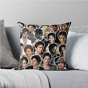 Vampire Diaries Pillows - Ian Somerhalder collage Damon - Sagittarius  Throw Pillow RB1312 [ID688]