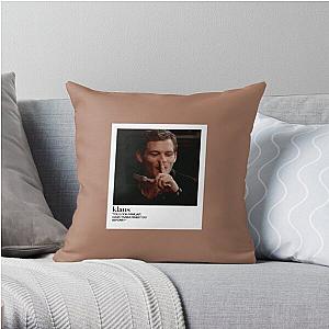 Vampire Diaries Pillows - ♡ niklaus mikaelson polaroid ! kishani. Throw Pillow RB1312 [ID697]