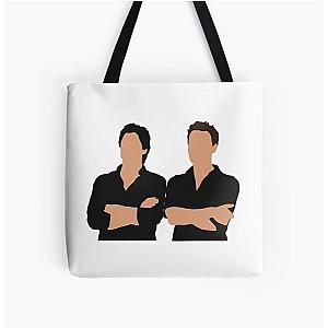 Vampire Diaries Bags - Damon and stefan salvatore All Over Print Tote Bag RB1312 [ID748]