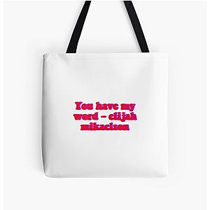 Vampire Diaries Bags - You have my word - elijah mikaelson All Over Print Tote Bag RB1312 [ID742]