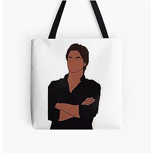 Vampire Diaries Bags - Damon Salvatore  All Over Print Tote Bag RB1312 [ID749]