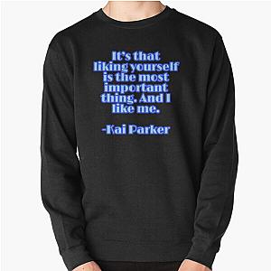 Vampire Diaries Sweatshirts - It's that liking yourself is the most important thing. And I like me. - Kai Parker Pullover Sweatshirt RB1312 [ID795]