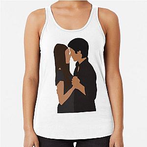 Vampire Diaries Tank Tops - Delena  Racerback Tank Top RB2904