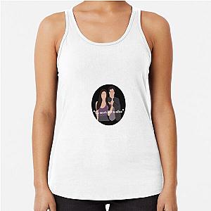 Vampire Diaries Tank Tops - I've never felt so alive sticker Racerback Tank Top RB2904