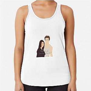 Vampire Diaries Tank Tops - "I have to know her" Racerback Tank Top RB2904