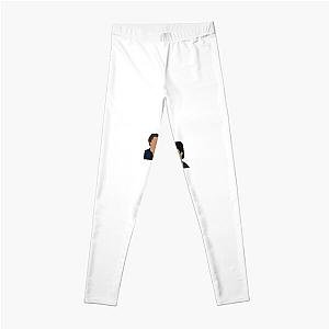 Vampire Diaries Leggings - Damon Salvatore Outline Sticker Set Leggings RB2904