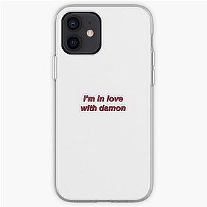 Vampire Diaries Cases - I'm in love with Damon iPhone Soft Case RB2904