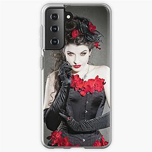 Vampire Diaries Cases - Red Orchids Samsung Galaxy Soft Case RB2904