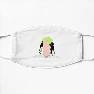 Vampire Diaries Face Masks - Billie Eilish Outline Sticker Flat Mask RB2904
