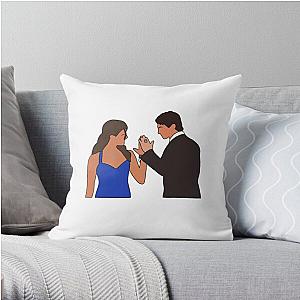Vampire Diaries Pillows - Elena and Damon Throw Pillow RB2904