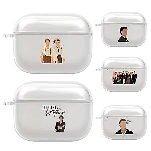 Vampire Diaries Airpod Cases - Damon Stefan TPU Cover Case For AirPods