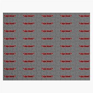 Vampire Diaries Puzzles - Blood kiss design Jigsaw Puzzle RB2904