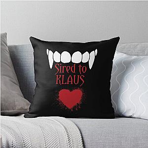 Vampire Diaries Pillows - I'm sired to Klaus! Throw Pillow RB2904