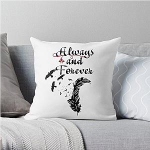 Vampire Diaries Pillows - Always and Forever  Throw Pillow RB2904