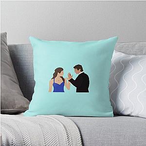 Vampire Diaries Pillows - Delena PNG Throw Pillow RB2904