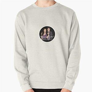 Vampire Diaries Sweatshirts - I've never felt so alive sticker Pullover Sweatshirt RB2904
