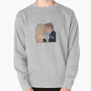 Vampire Diaries Sweatshirts - Klaus and Caroline Pullover Sweatshirt RB2904