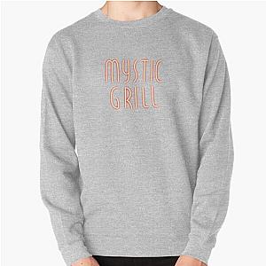 Vampire Diaries Sweatshirts - Mystic Grill Neon Sign Pullover Sweatshirt RB2904