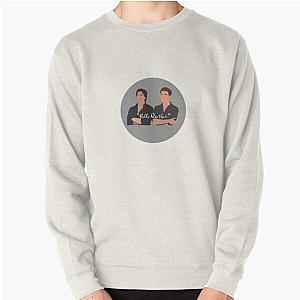 Vampire Diaries Sweatshirts - Hello Brother with Characters Pullover Sweatshirt RB2904