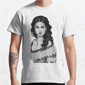 Vampire Diaries T-Shirts - Katherine Pierce Drawing Classic T-Shirts RB2904