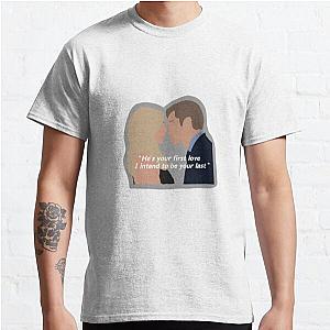 Vampire Diaries T-Shirts - Klaus and Caroline Classic T-Shirts RB2904