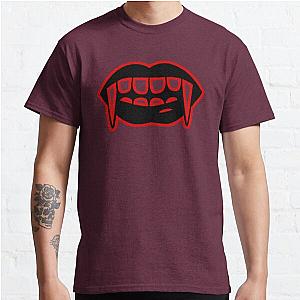Vampire Diaries T-Shirts - Red vampire Classic T-Shirts RB2904