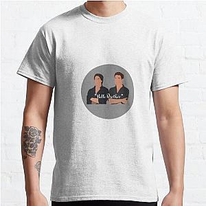 Vampire Diaries T-Shirts - Hello Brother with Characters Classic T-Shirts RB2904