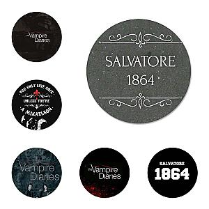 Vampire Diaries Pins - Badge Brooch Pin For Clothes