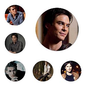 Vampire Diaries Pins - Stefan Salvatore Pin Accessories