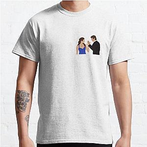 Vampire Diaries T-Shirts - Delena PNG Classic T-Shirts RB2904