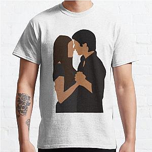 Vampire Diaries T-Shirts - Delena Classic T-Shirts RB2904