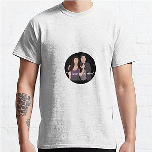 Vampire Diaries T-Shirts - I've never felt so alive sticker Classic T-Shirts RB2904
