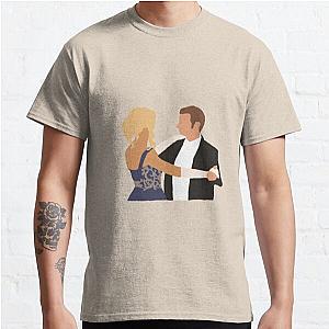 Vampire Diaries T-Shirts - Klaus and Caroline  Classic T-Shirts RB2904