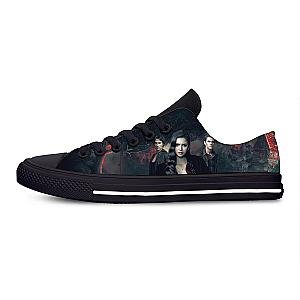 Vampire Diaries Shoes - Damon Salvatore Fashion Low Top Lightweight
