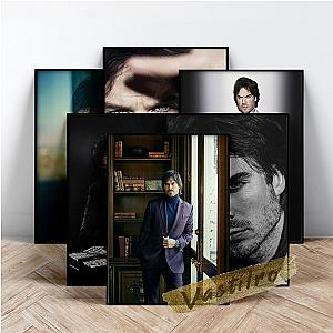 Vampire Diaries Wall Arts - Damon Salvatore Art Prints Wall Picture