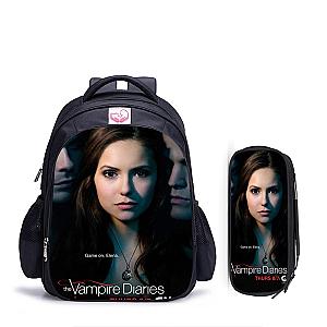 Vampire Diaries Backpacks - Children School Sets Pencil Bag Toddler Schoolbag