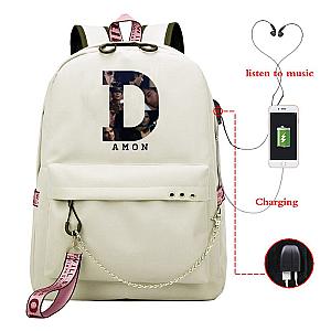 Vampire Diaries Backpacks - Girls Teenagers USB Charging Backpacks