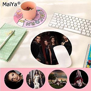 Vampire Diaries Mouse Pads - Salvatore gamer round gaming Mousepad