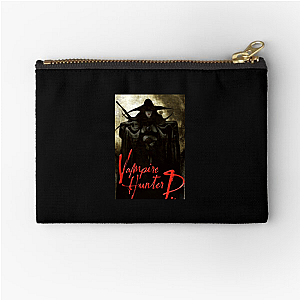 Half-Blood, Full Badass Vampire Hunter D Bloodlust Zipper Pouches