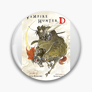 Silent. Deadly. D. Vampire Hunter D Bloodlust Pins