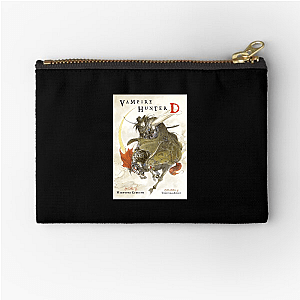 Silent. Deadly. D. Vampire Hunter D Bloodlust Zipper Pouches