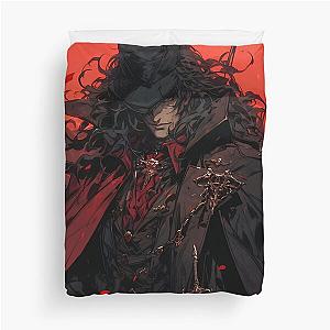 Hunters of the Dark: Explore the Supernatural World with Vampire Hunter D. Illustrations: Bloodlust Duvet Cover