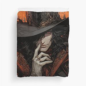 Hunters of the Dark: Explore the Supernatural World with Vampire Hunter D. Illustrations: Bloodlust Duvet Cover