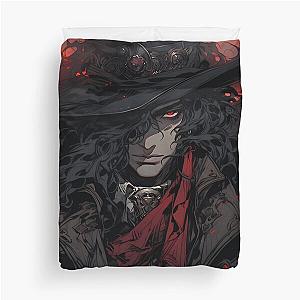 Hunters of the Dark: Explore the Supernatural World with Vampire Hunter D. Illustrations: Bloodlust Duvet Cover