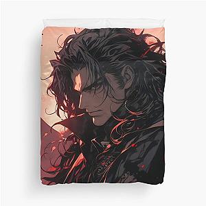 Hunters of the Dark: Explore the Supernatural World with Vampire Hunter D. Illustrations: Bloodlust Duvet Cover