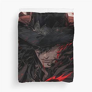 Hunters of the Dark: Explore the Supernatural World with Vampire Hunter D. Illustrations: Bloodlust Duvet Cover