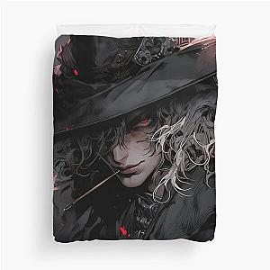 Hunters of the Dark: Explore the Supernatural World with Vampire Hunter D. Illustrations: Bloodlust Duvet Cover