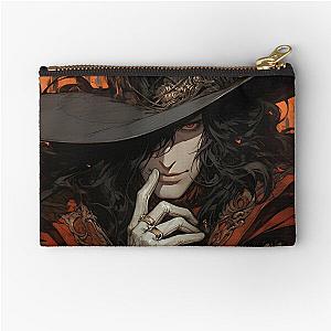 Bloodlust Chronicles: Immortal Bounty Hunts, Gothic Vampire Saga, and Supernatural Adventure in Anime-Manga Art Zipper Pouch