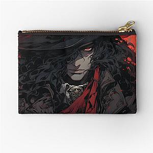 Bloodlust Chronicles: Immortal Bounty Hunts, Gothic Vampire Saga, and Supernatural Adventure in Anime-Manga Art Zipper Pouch