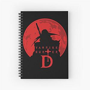 Lord Vampire Hunter D film anime poster Spiral Notebook